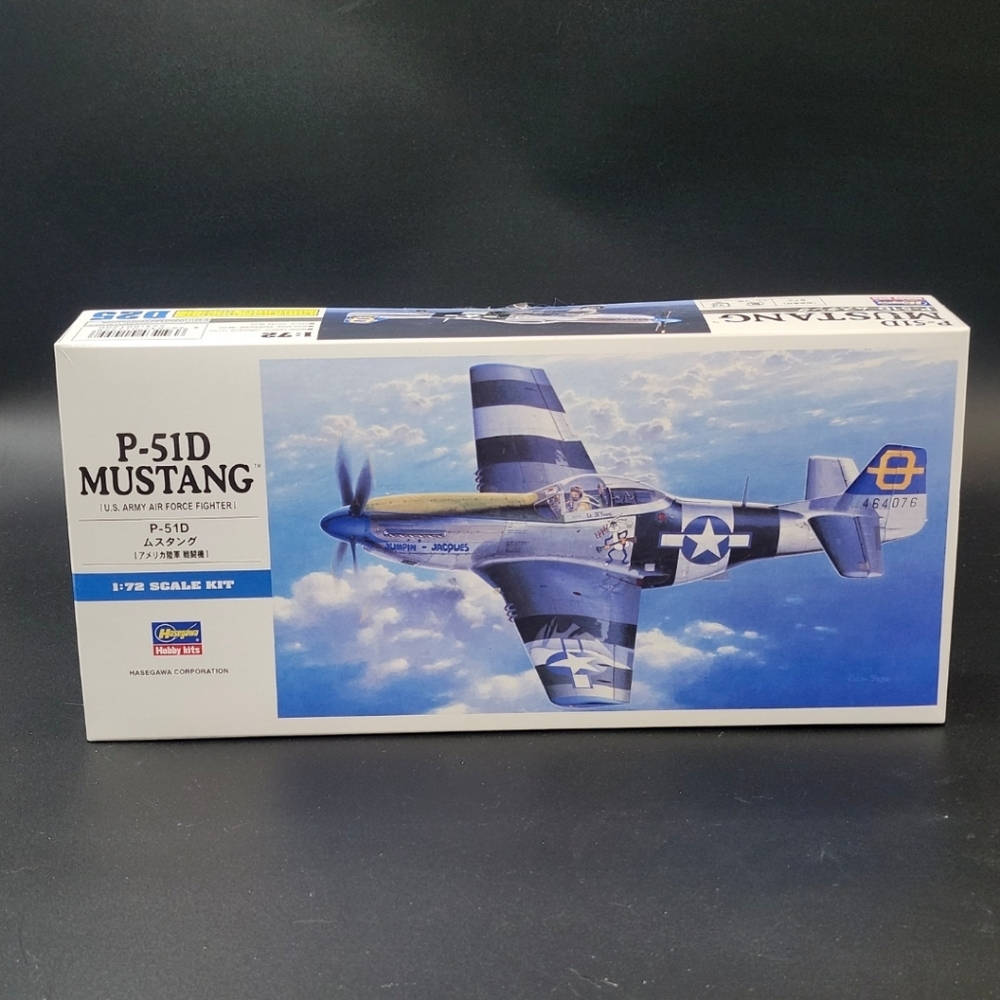 P-51D Mustang 1:72 Scale Model Kit